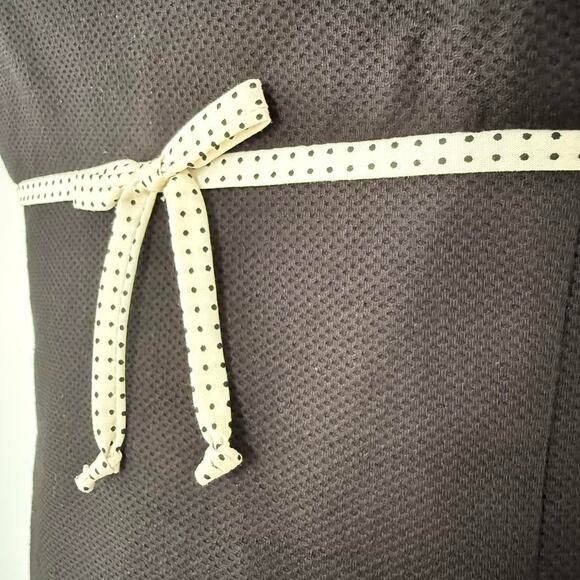 LAUNDRY BY SHELLI SEGAL STRAPLESS BLACK BABYDOLL DRESS - Picture 3 of 8